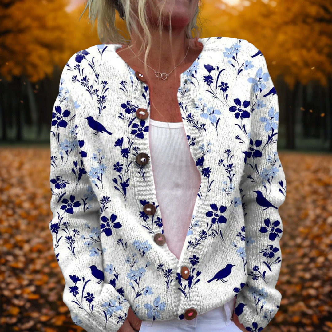 Maylee - Vintage Floral Cardigan