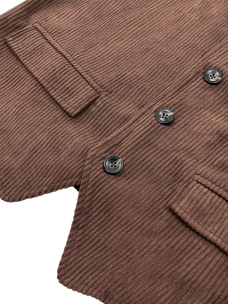 Verney™ | Chaleco de Pana Elegante