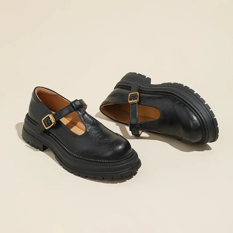 Mary Janes - Elegante Zapato de Cuero