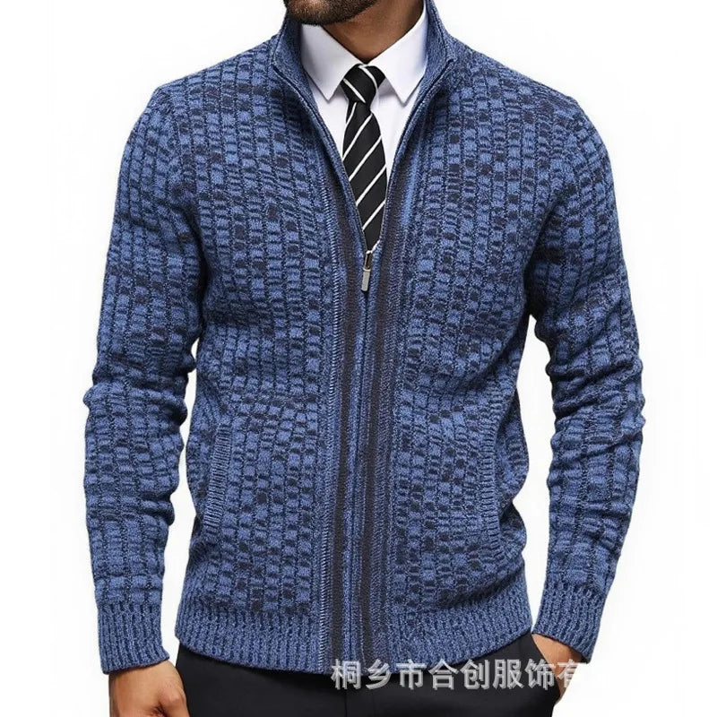 Jean - Cárdigan Con Cremallera y Bolsillos, Ideal para Otoño 2025