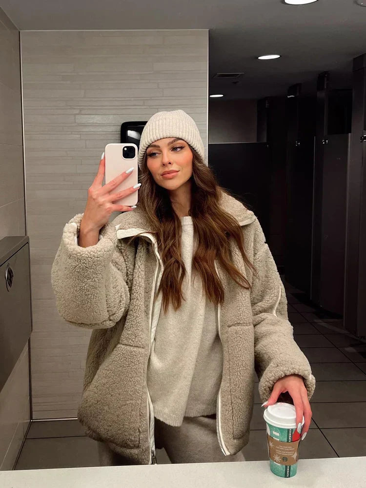 Anastasia | Chaqueta de invierno suave y acogedora