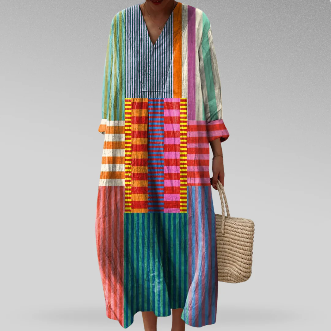 JULIA - VESTIDO MIDI ESTAMPADO