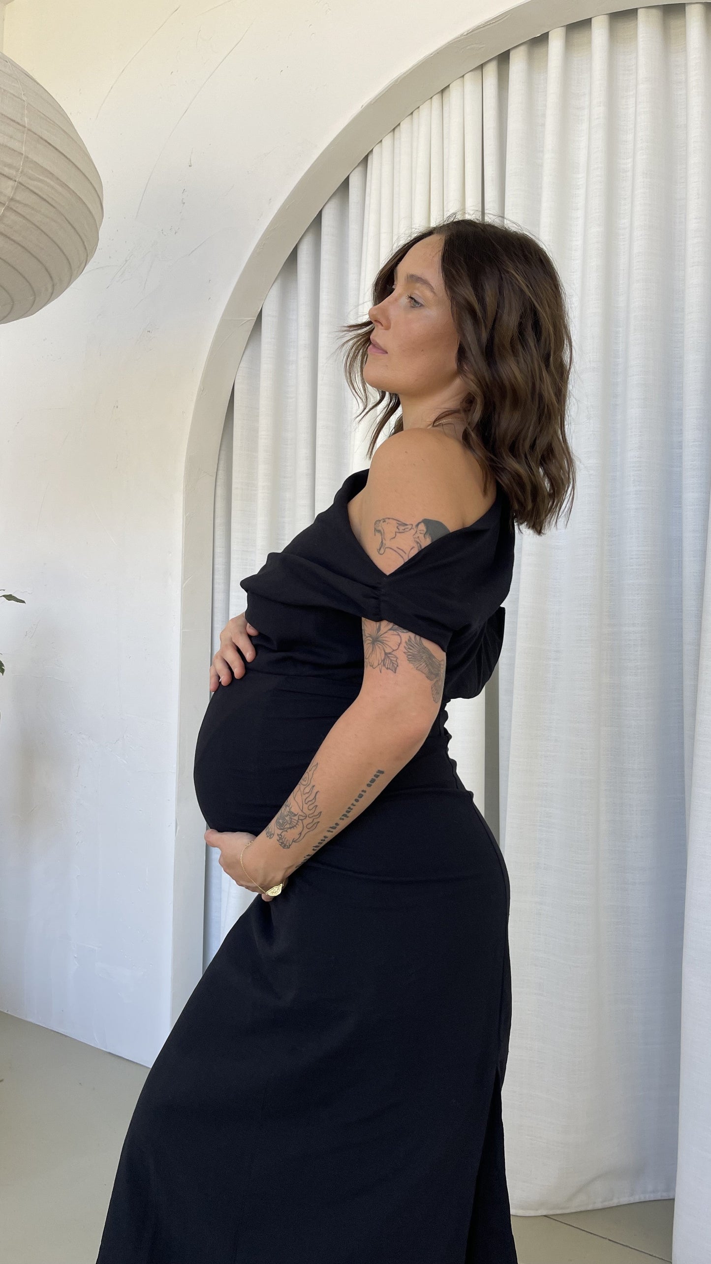 Dara - Vestido largo de lino