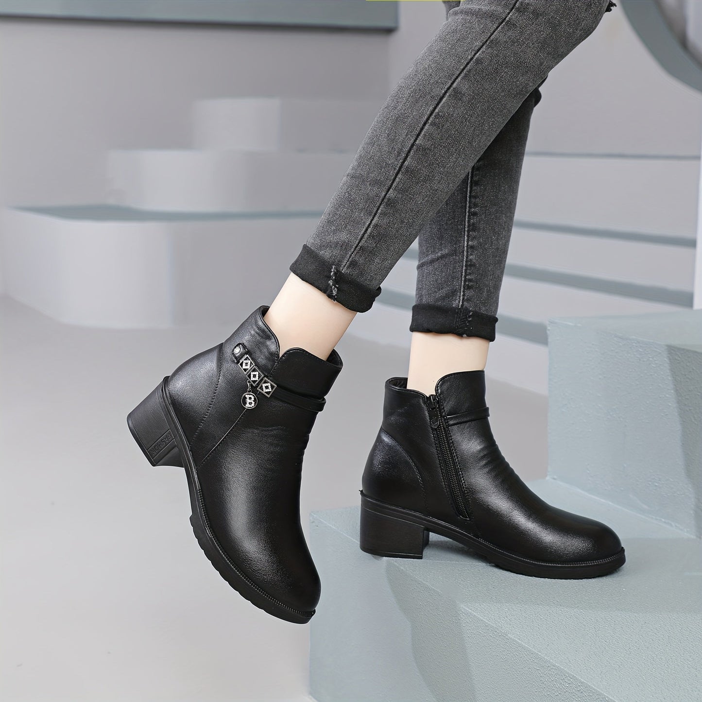 Noémie™ – Botines de Invierno Confortables