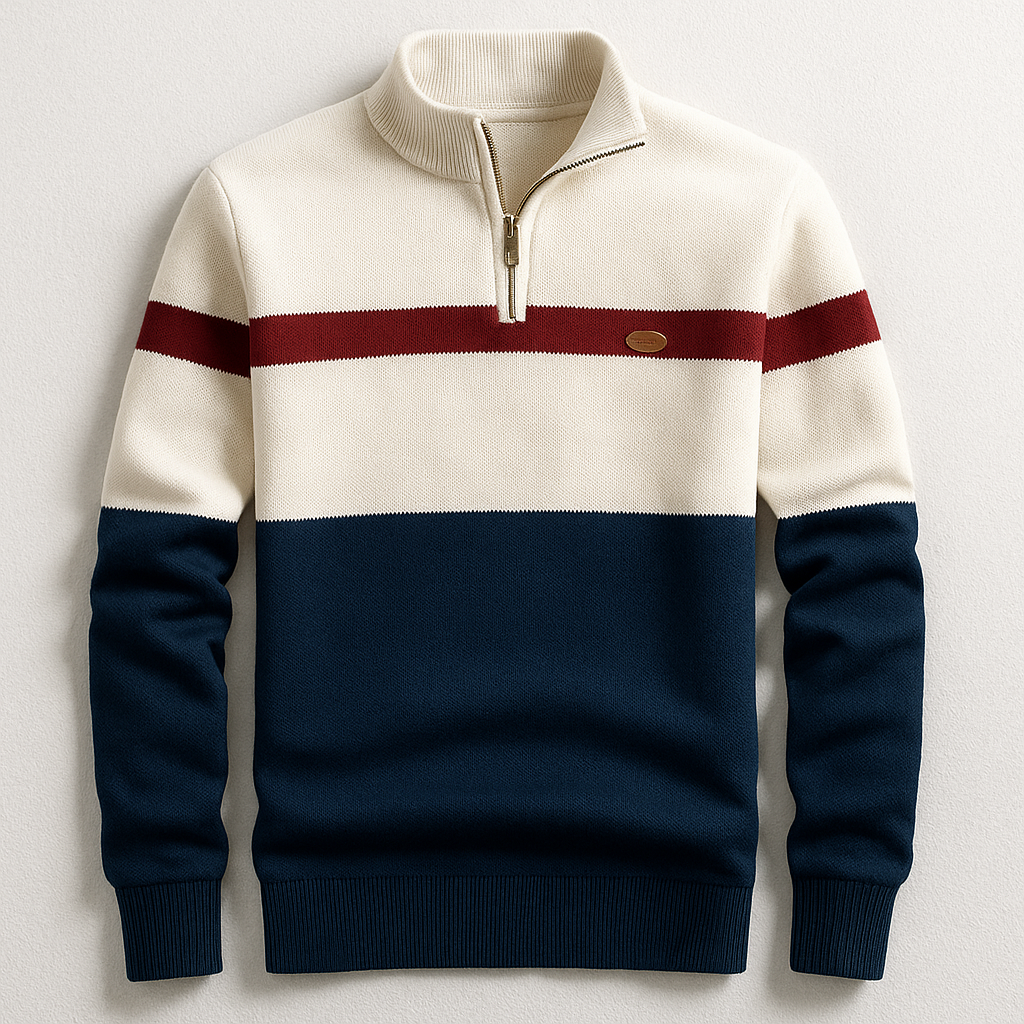 Sudadera Elston Heritage con Cremallera de Cuarto