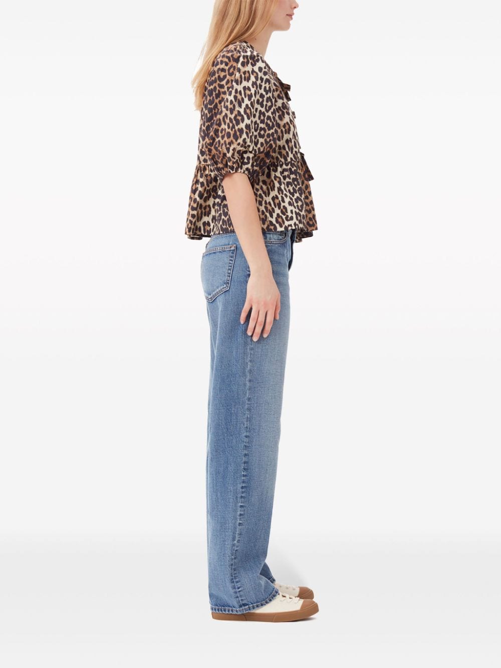 Blusa de leopardo