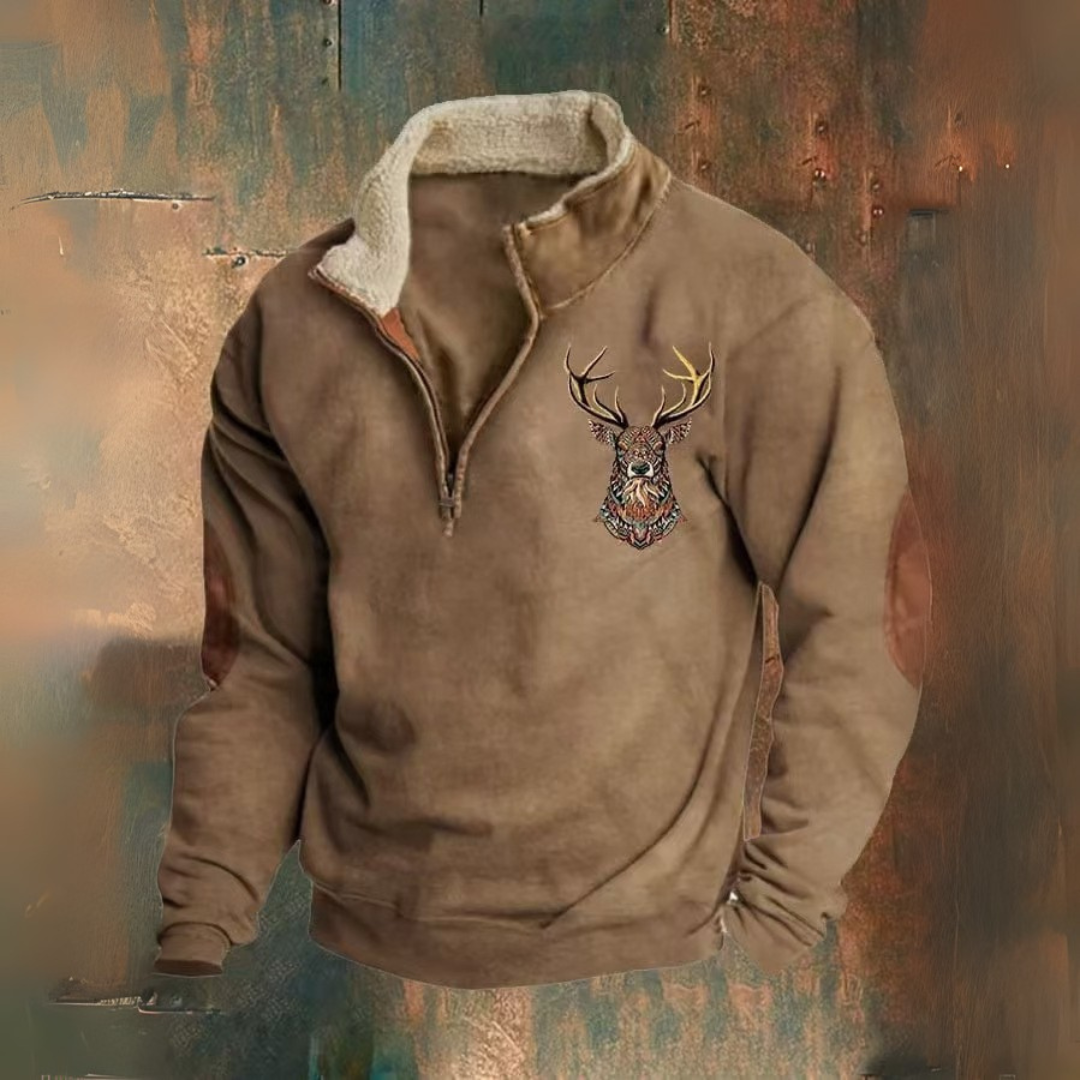 Laurent | Sudadera con media cremallera