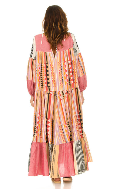 Boho - Vestido largo fluido