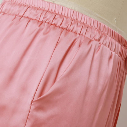 Conjunto de satén dos piezas