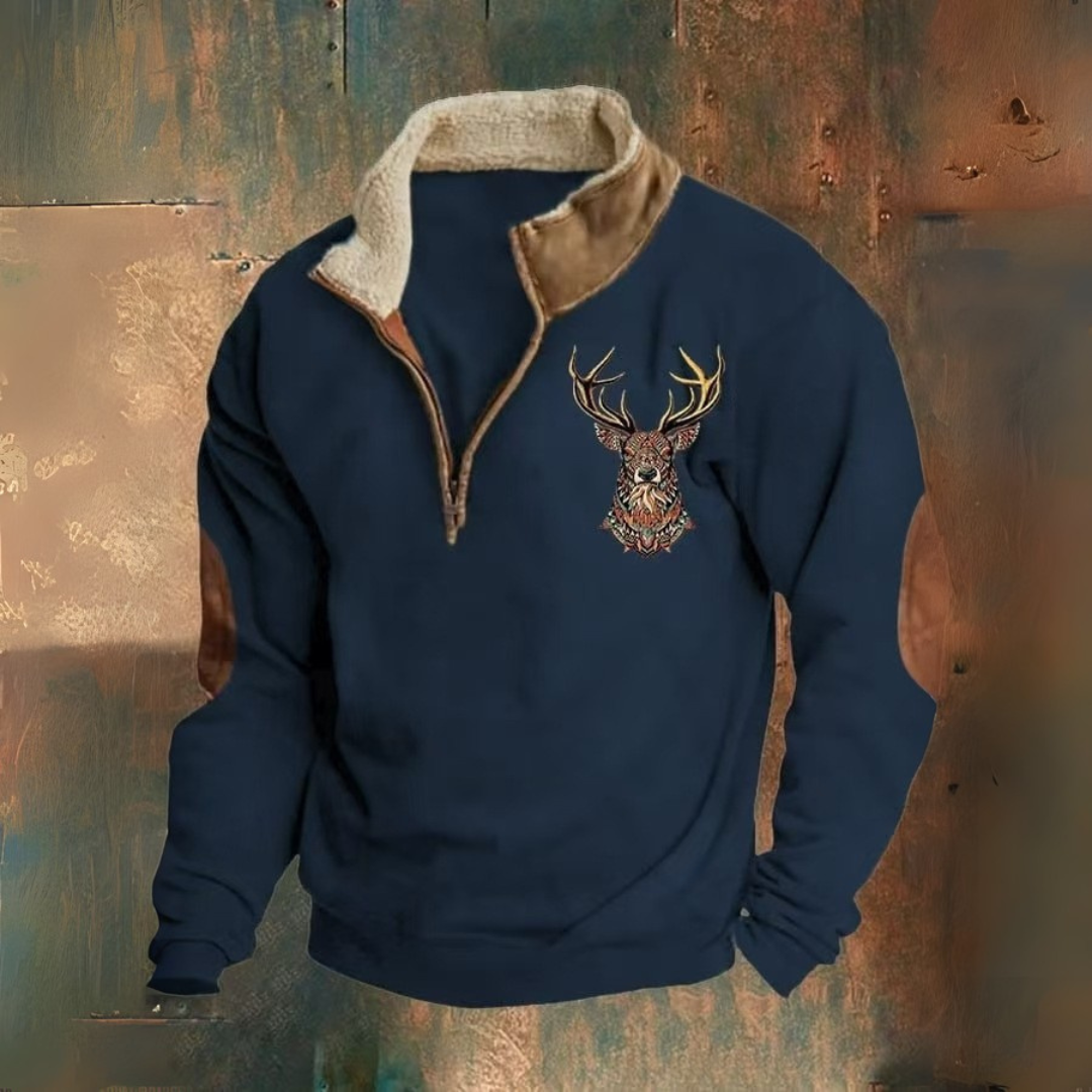 Laurent | Sudadera con media cremallera