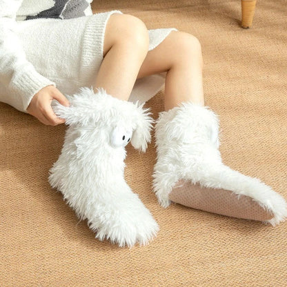 Calcetines de Suelo de Peluche CozyPaw