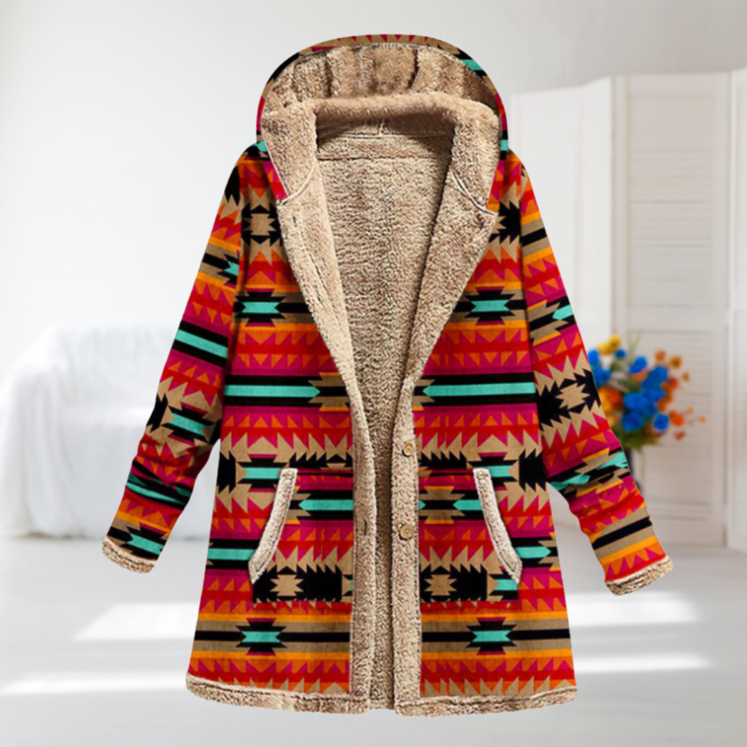 Odélia - Elegante Abrigo de Media Estación