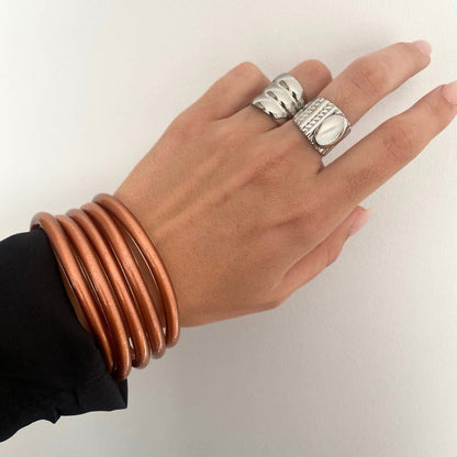 Pulsera de pan de oro