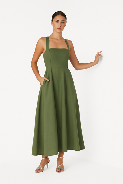 Vestido Largo Halter