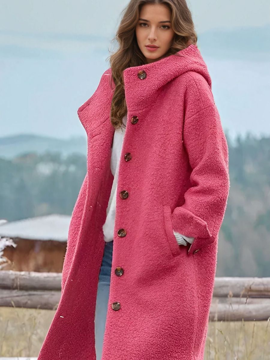 Diana - Abrigo largo con capucha