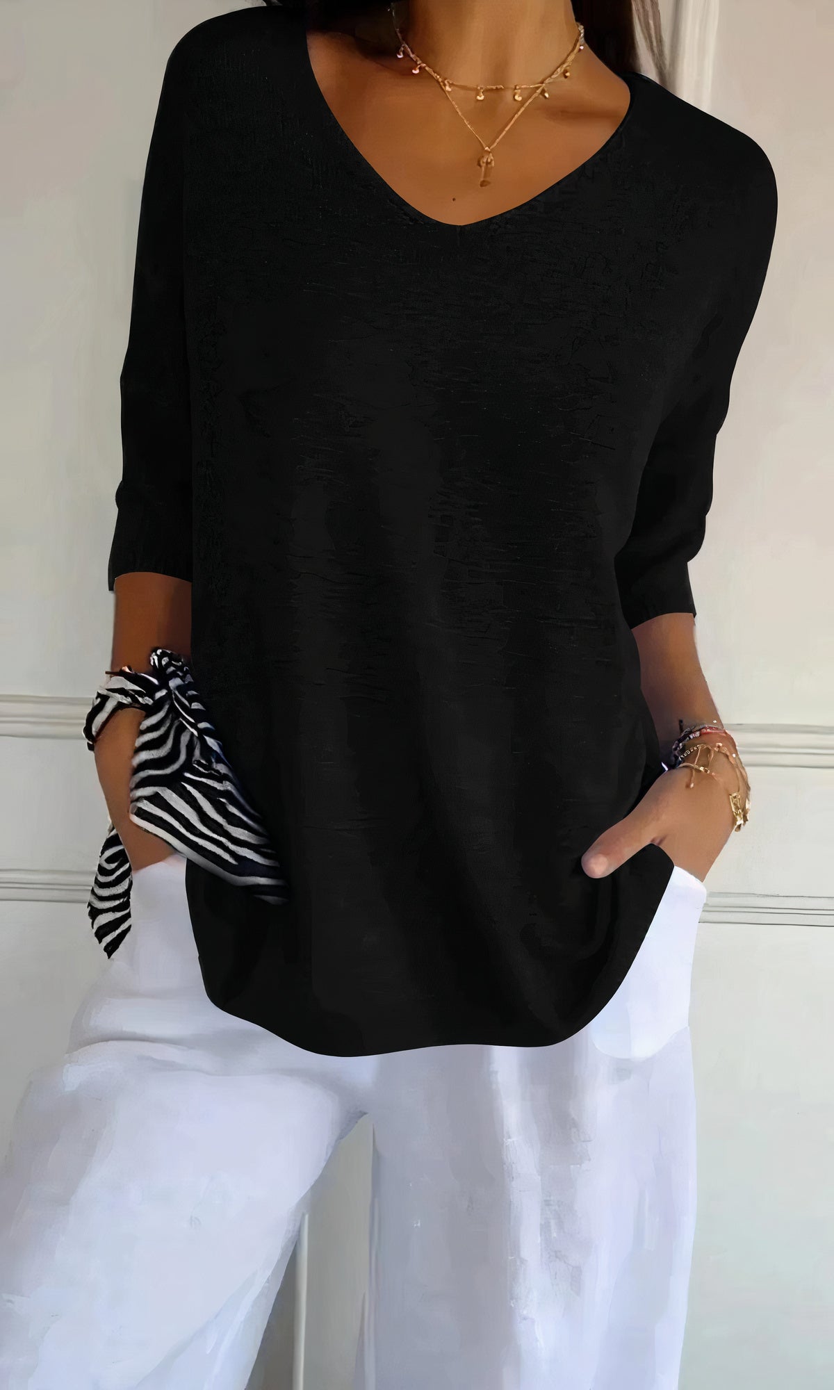 Blusa de punto