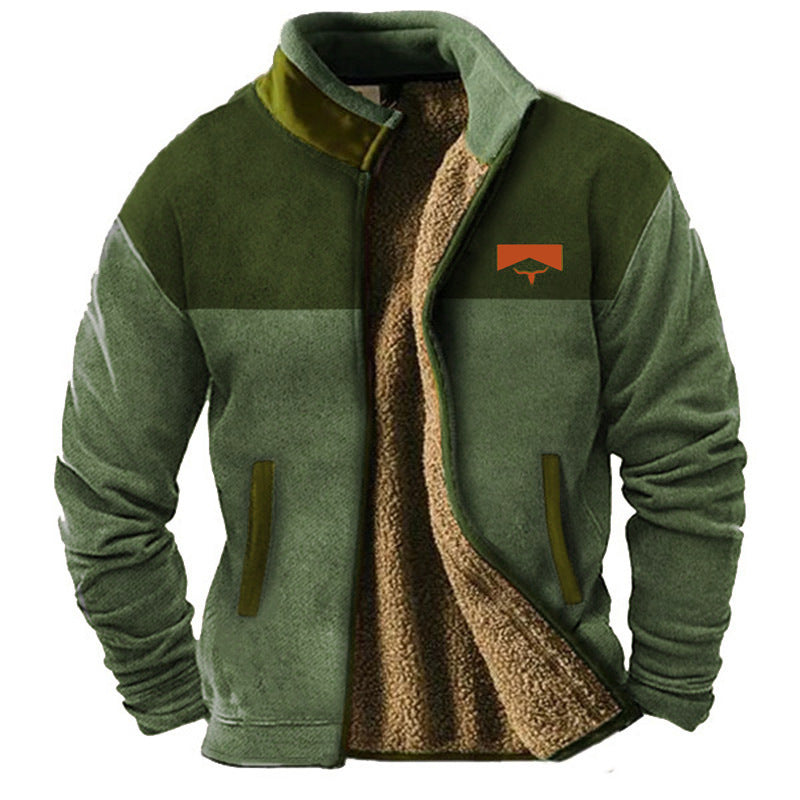 Mathéo - Chaqueta de forro polar casual para hombres