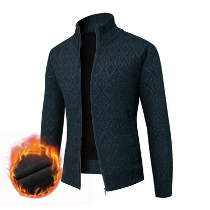 Louis | Terciopelo Denso con Cierre de Cremallera