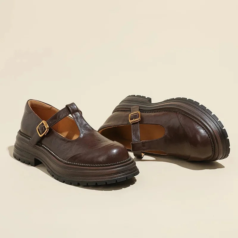 Mary Janes - Elegante Zapato de Cuero
