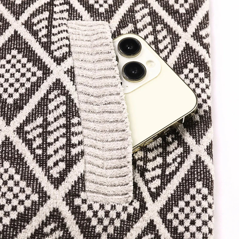 Louis | Terciopelo Denso con Cierre de Cremallera