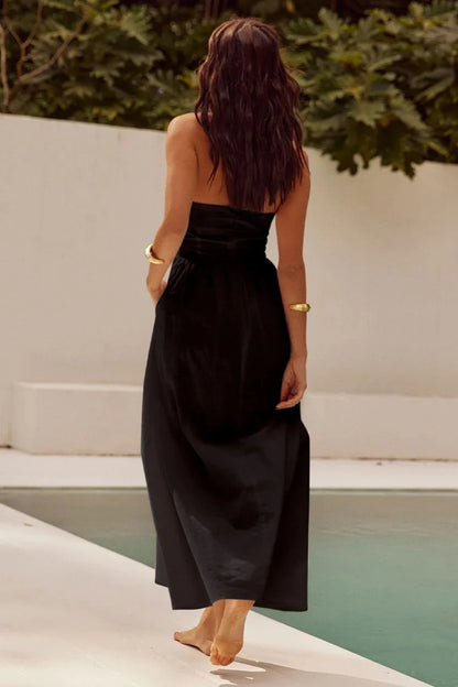 Vestido Largo Halter