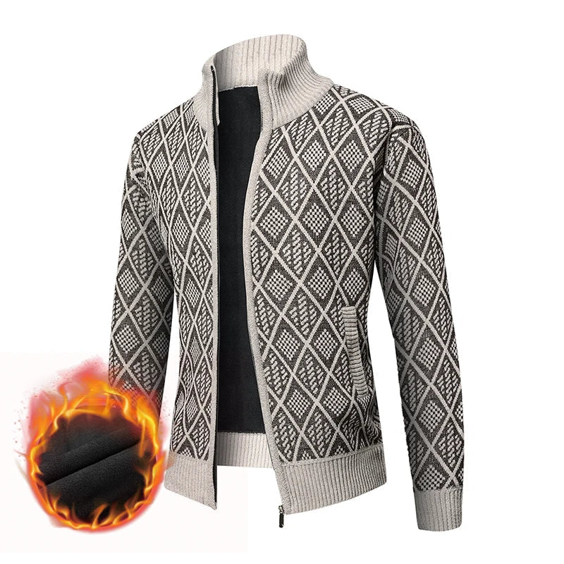 Louis | Terciopelo Denso con Cierre de Cremallera