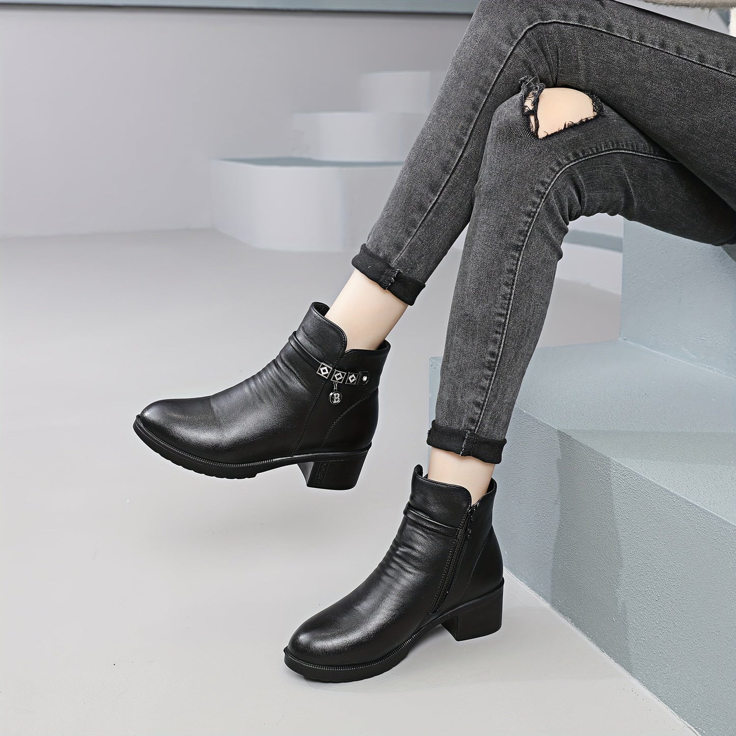 Noémie™ – Botines de Invierno Confortables