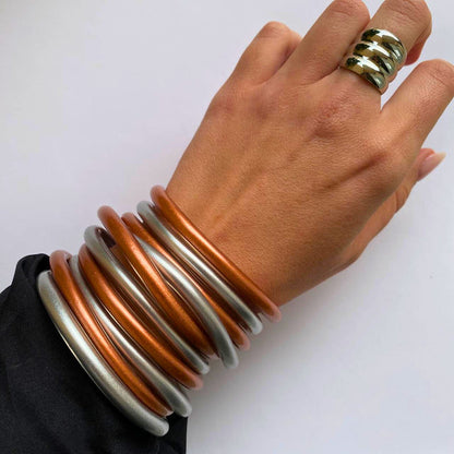 Pulsera de pan de oro