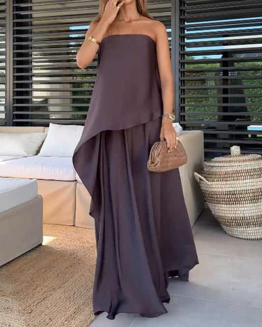 Alba | Conjunto de falda a capas