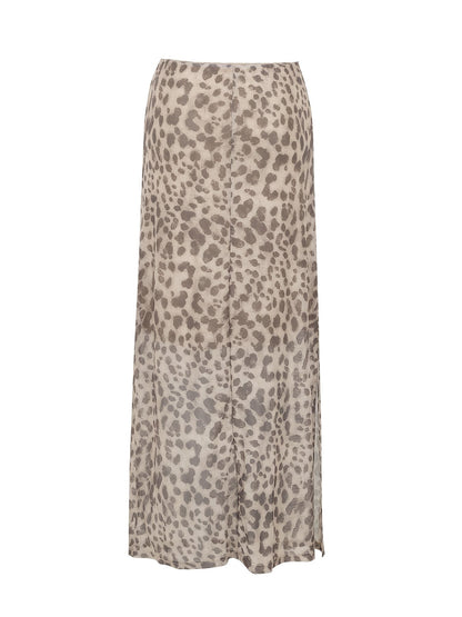 Falda Larga Animal Print