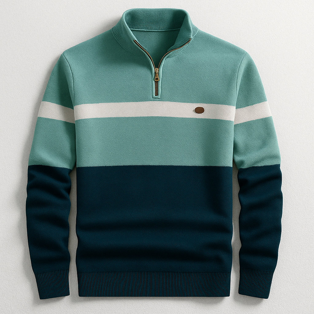 Sudadera Elston Heritage con Cremallera de Cuarto