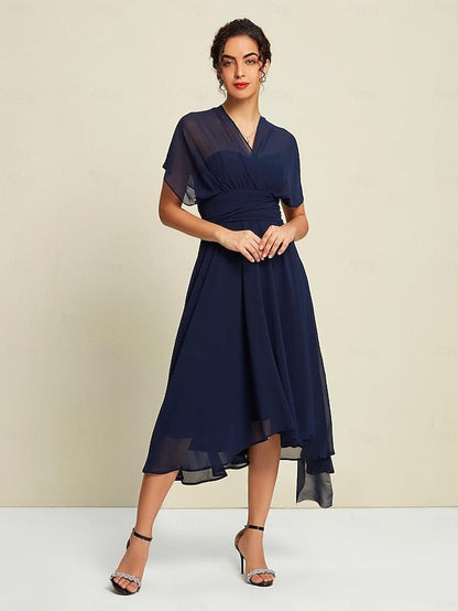 TAMARA - VESTIDO MIDI DE GASA