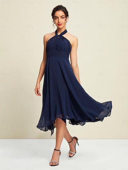 TAMARA - VESTIDO MIDI DE GASA