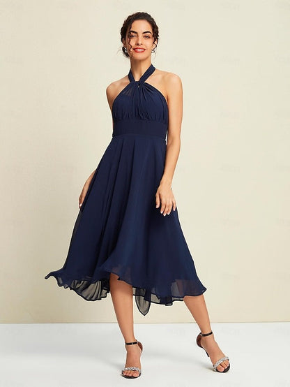 TAMARA - VESTIDO MIDI DE GASA