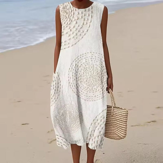 MARTA - VESTIDO LARGO PLISADO