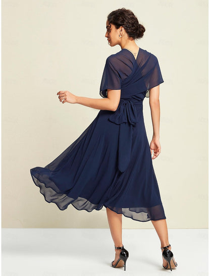 TAMARA - VESTIDO MIDI DE GASA