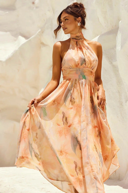 Sofía - Vestido midi estampado