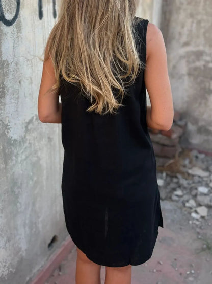 Leire - Mini vestido sin mangas