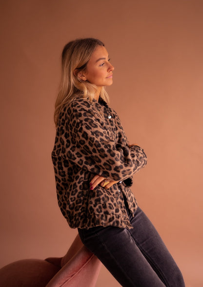 Charlene | Chaqueta de Leopardo