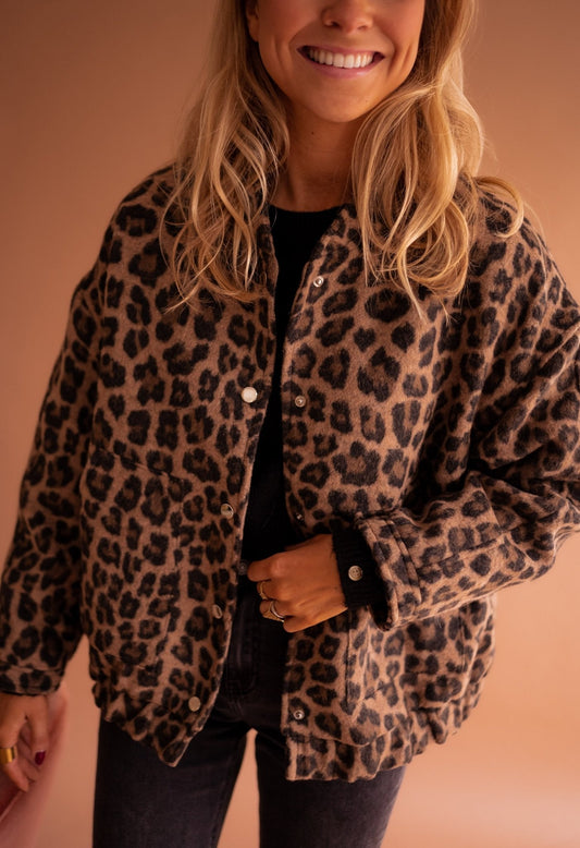 Charlene | Chaqueta de Leopardo