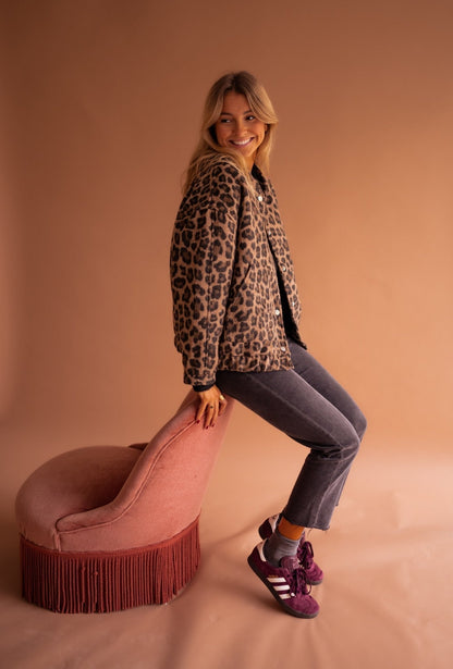 Charlene | Chaqueta de Leopardo